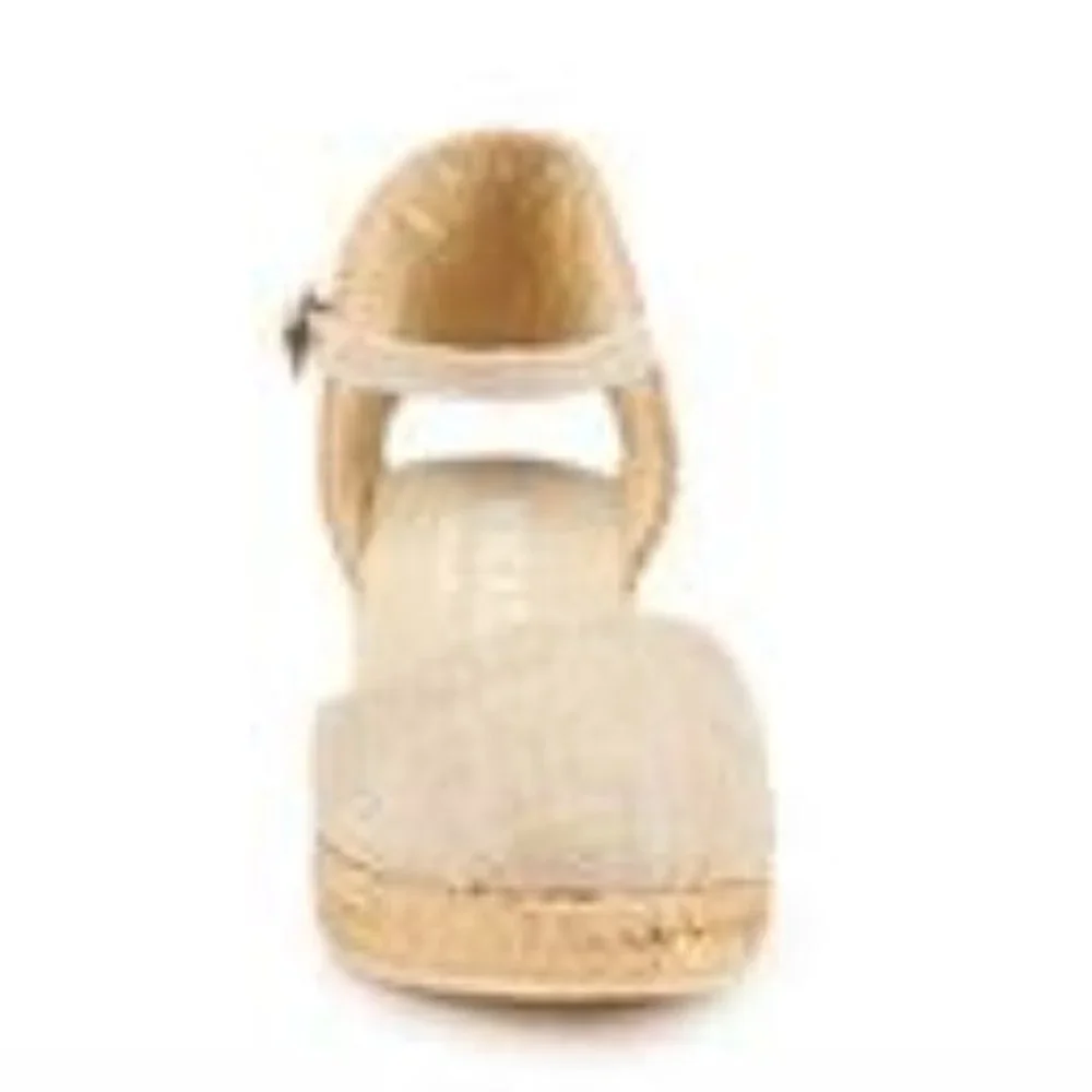 VISCATA Spain Beige Canet 2" Wedge, Ankle-Strap, Closed Toe Classic Espadrilles_6